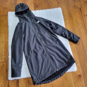 The North Face Shelbe Raschel Parka Coat Size Medium Black Fleece-Lined Windwall